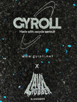 Gyroll & Lava Rubber Upcycled Yoga/Travelers Mat